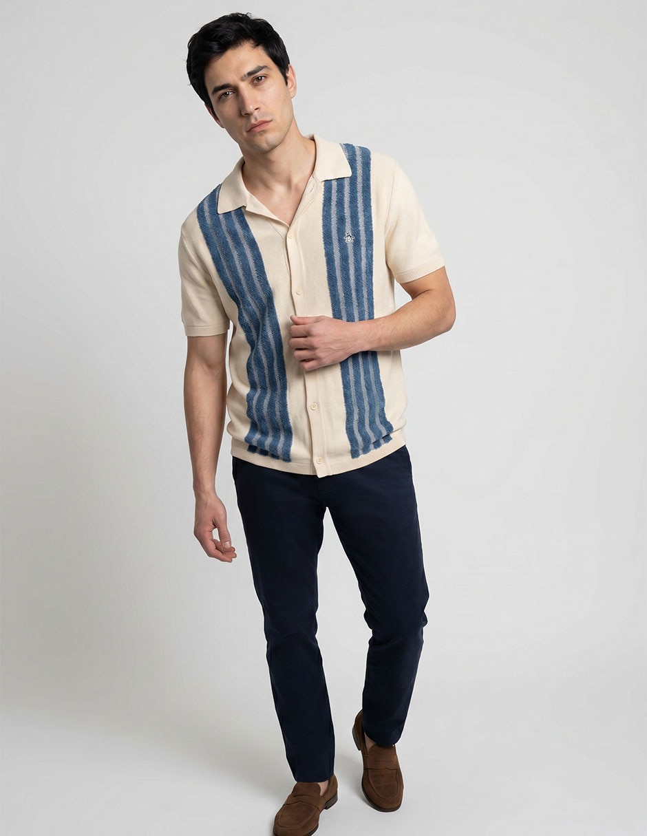 Camisa/Sobrecamisa Casual De Algodón Manga Corta Para Hombre Camisa/Sobrecamisa Casual De Algodón Manga Corta Para Hombre