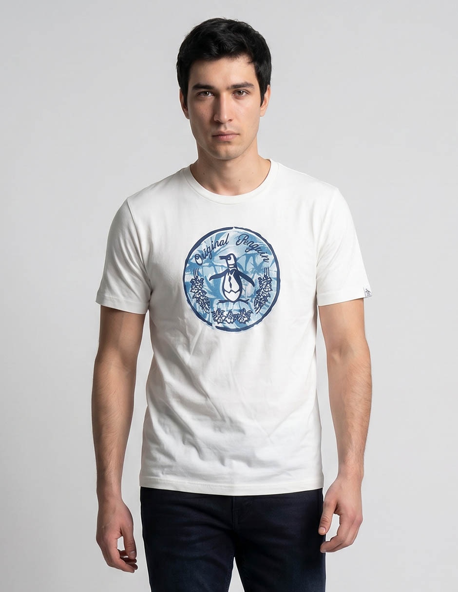 Playera Playeras Penguin Cuello Redondo Para Hombre