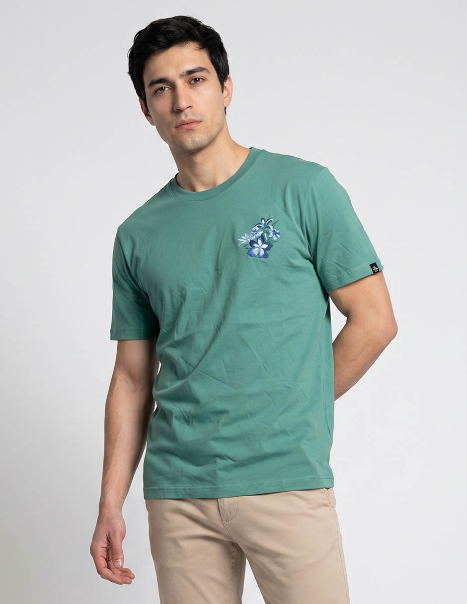 Playera cuello redondo para hombre Playera cuello redondo para hombre