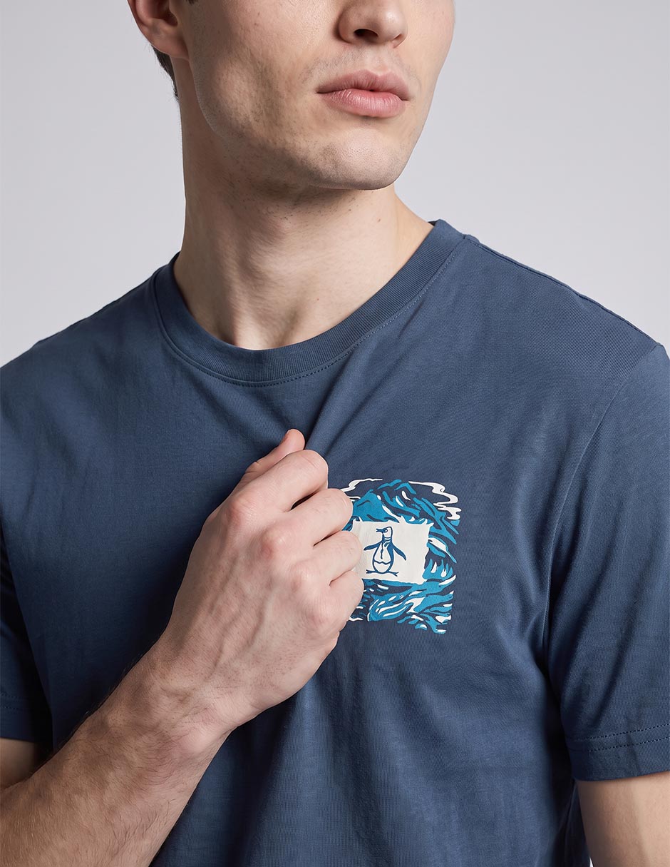 Playera cuello redondo para hombre 2
