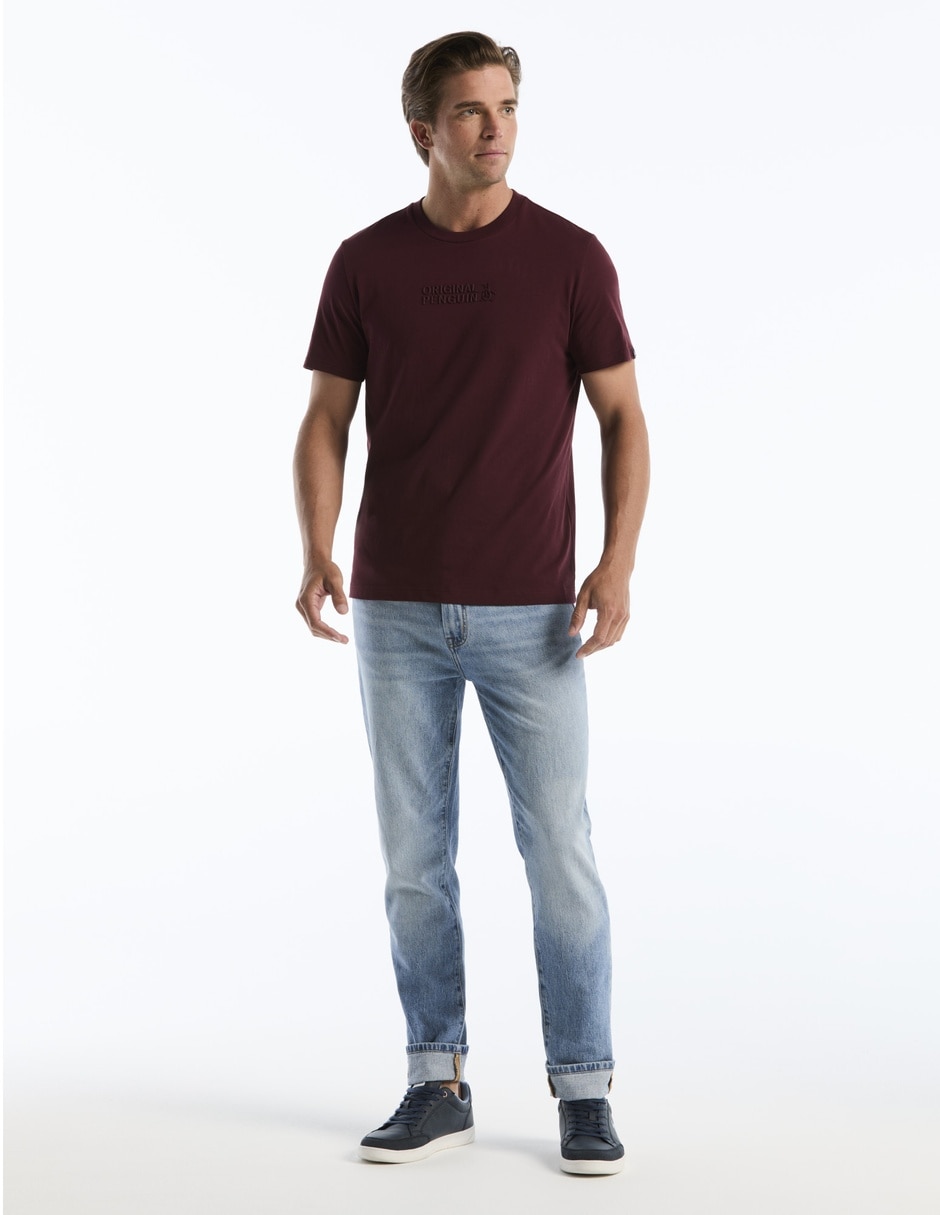 Playera cuello redondo para hombre 4