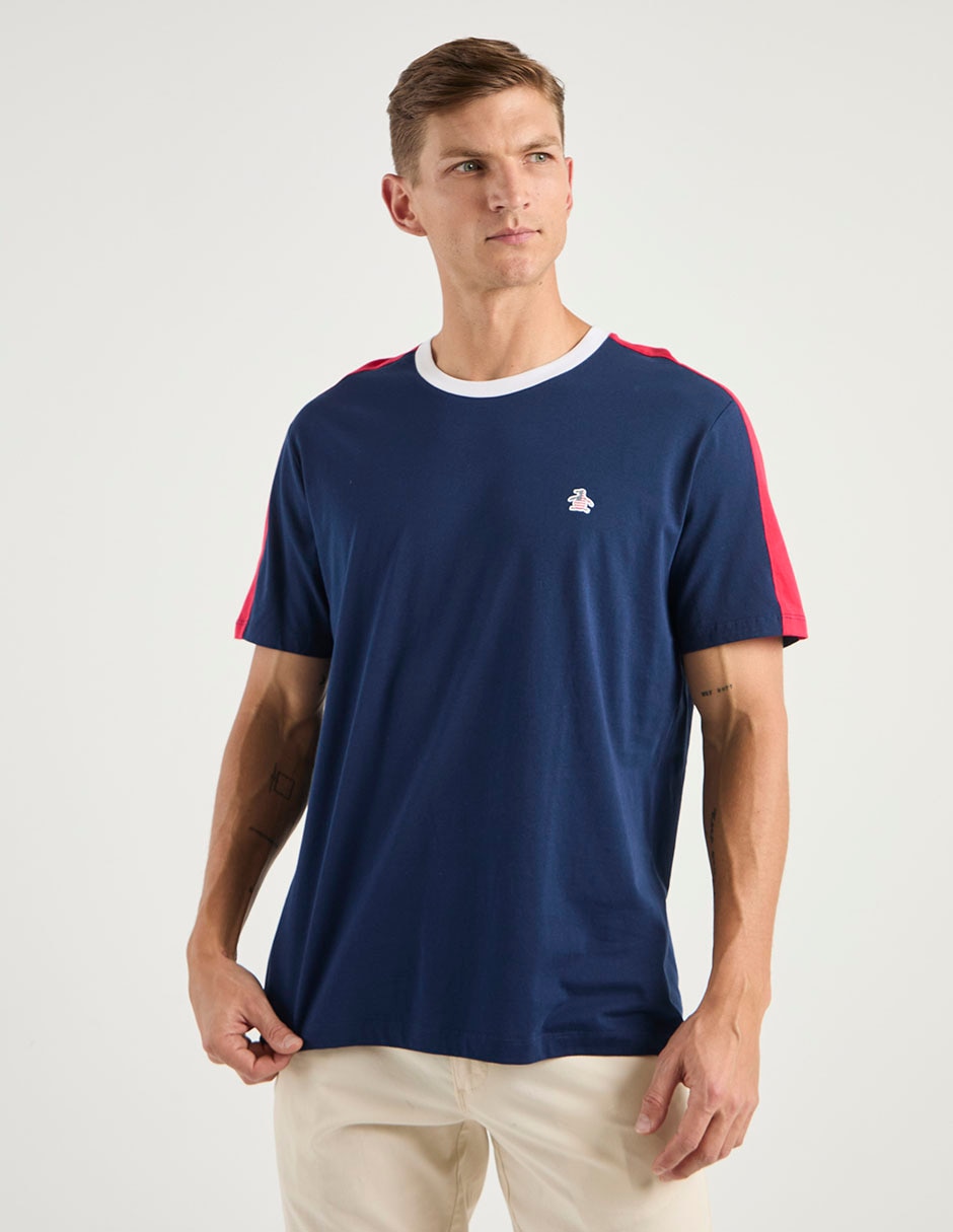 Playera cuello redondo para hombre