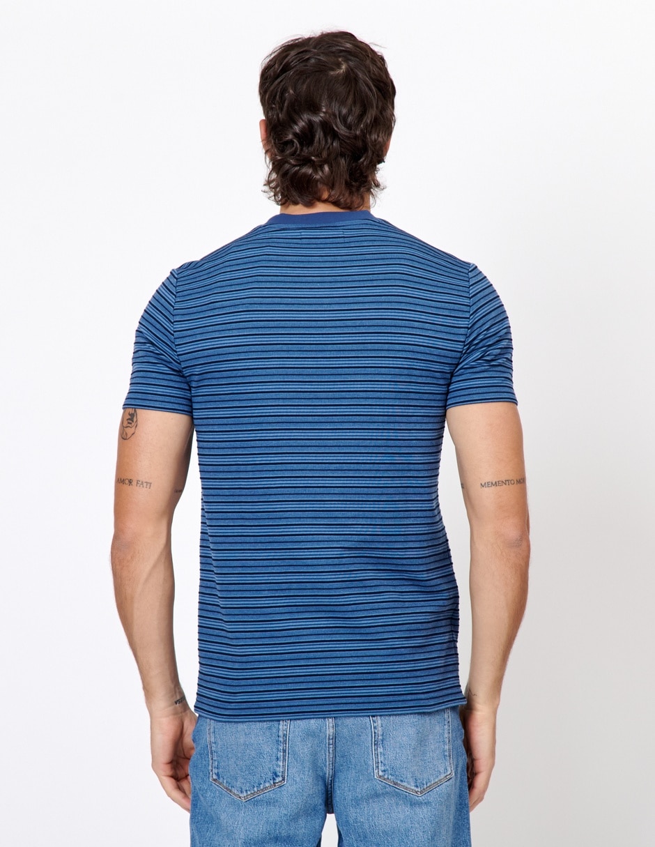 Playera cuello redondo para hombre 3