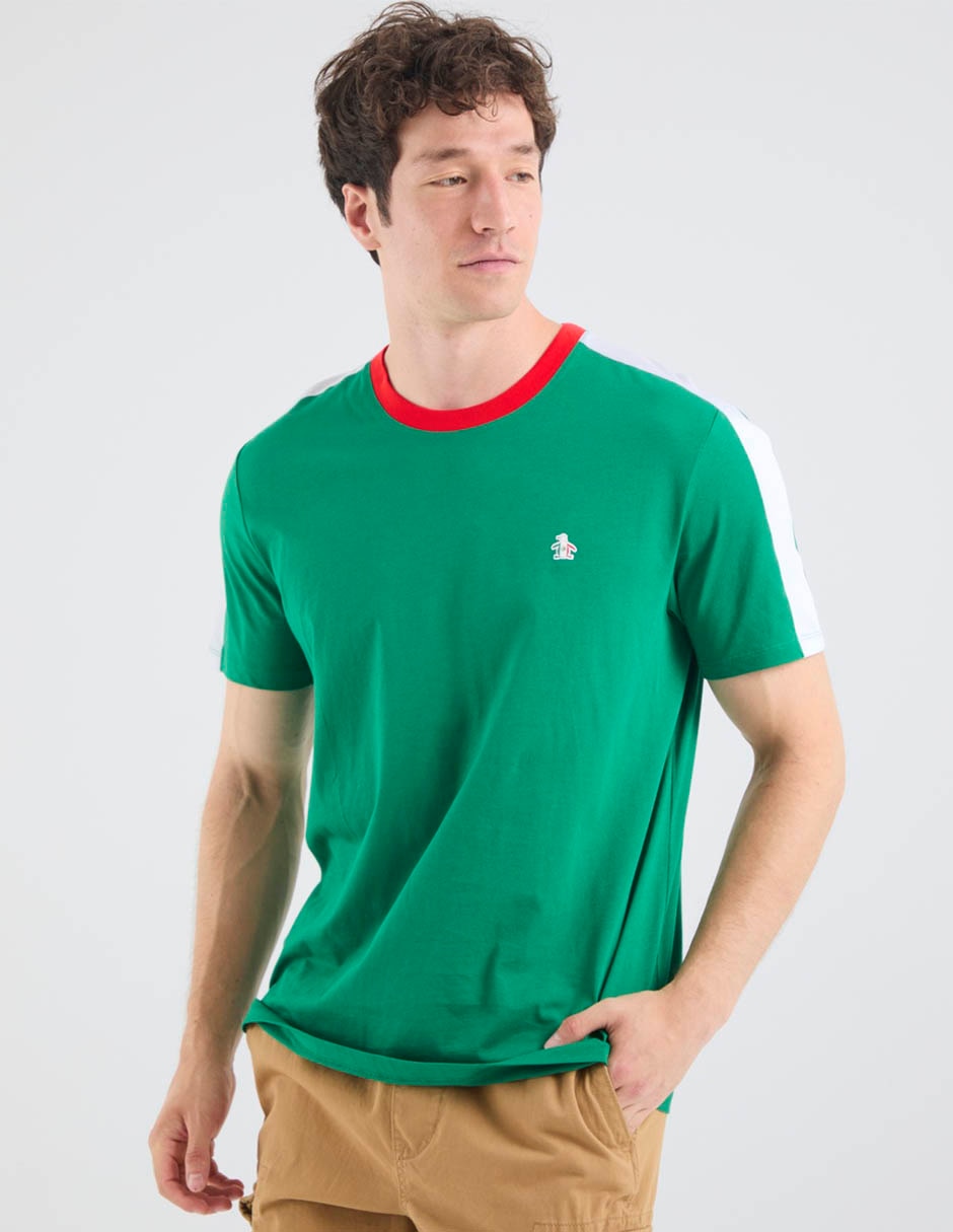 Playera cuello redondo para hombre