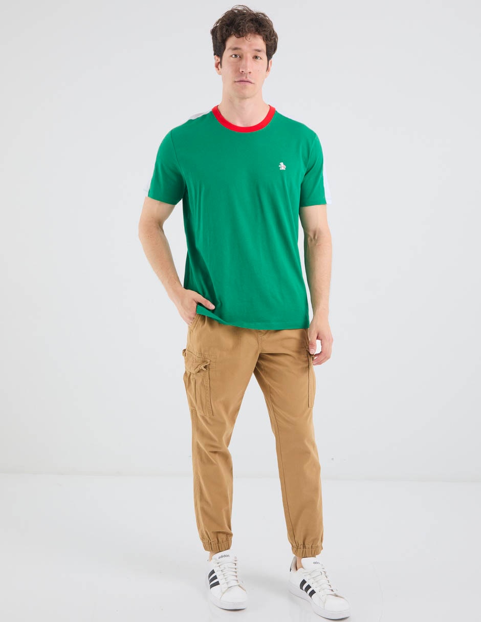 Playera original penguin cuello redondo para hombre