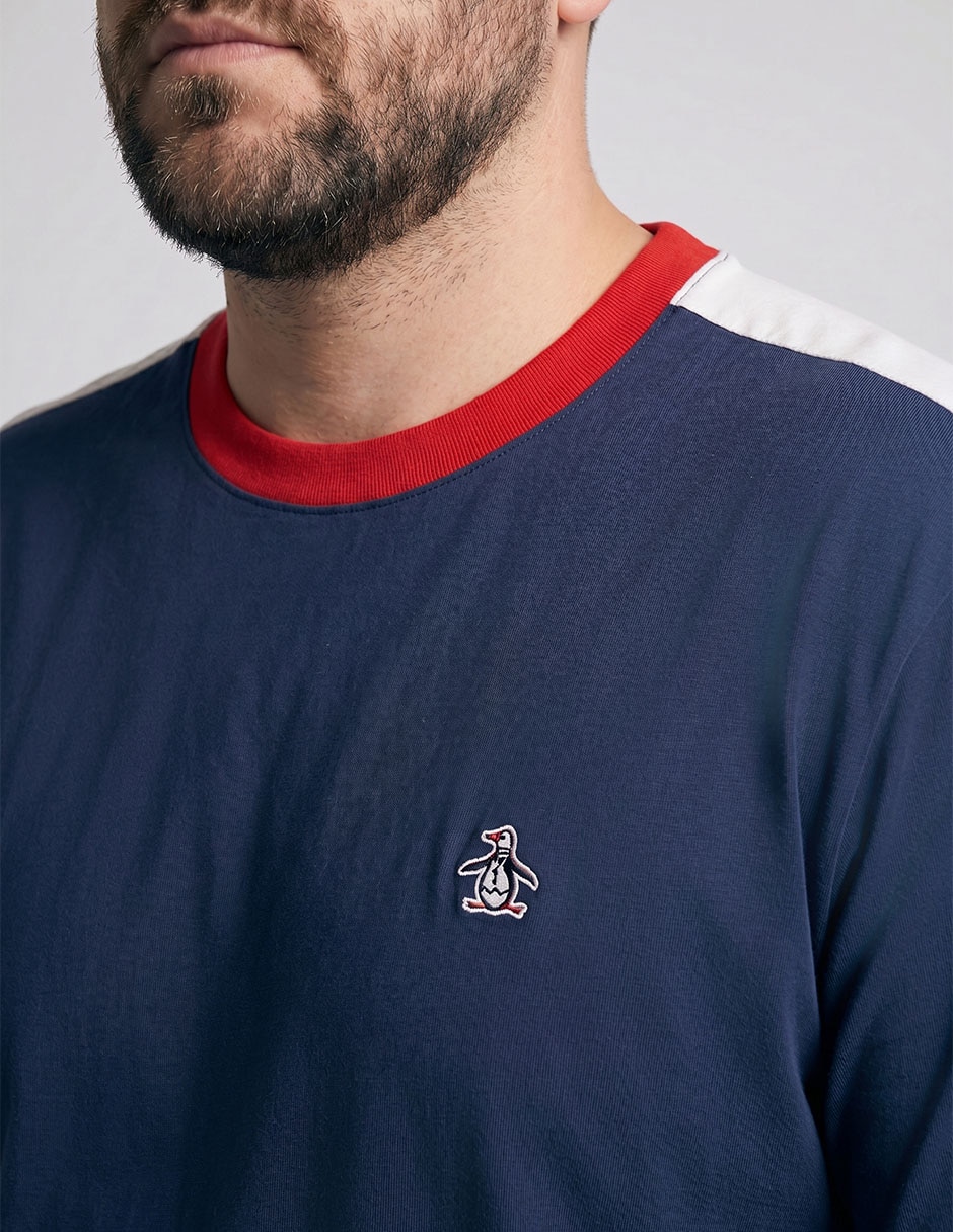 Playera original penguin cuello redondo para hombre