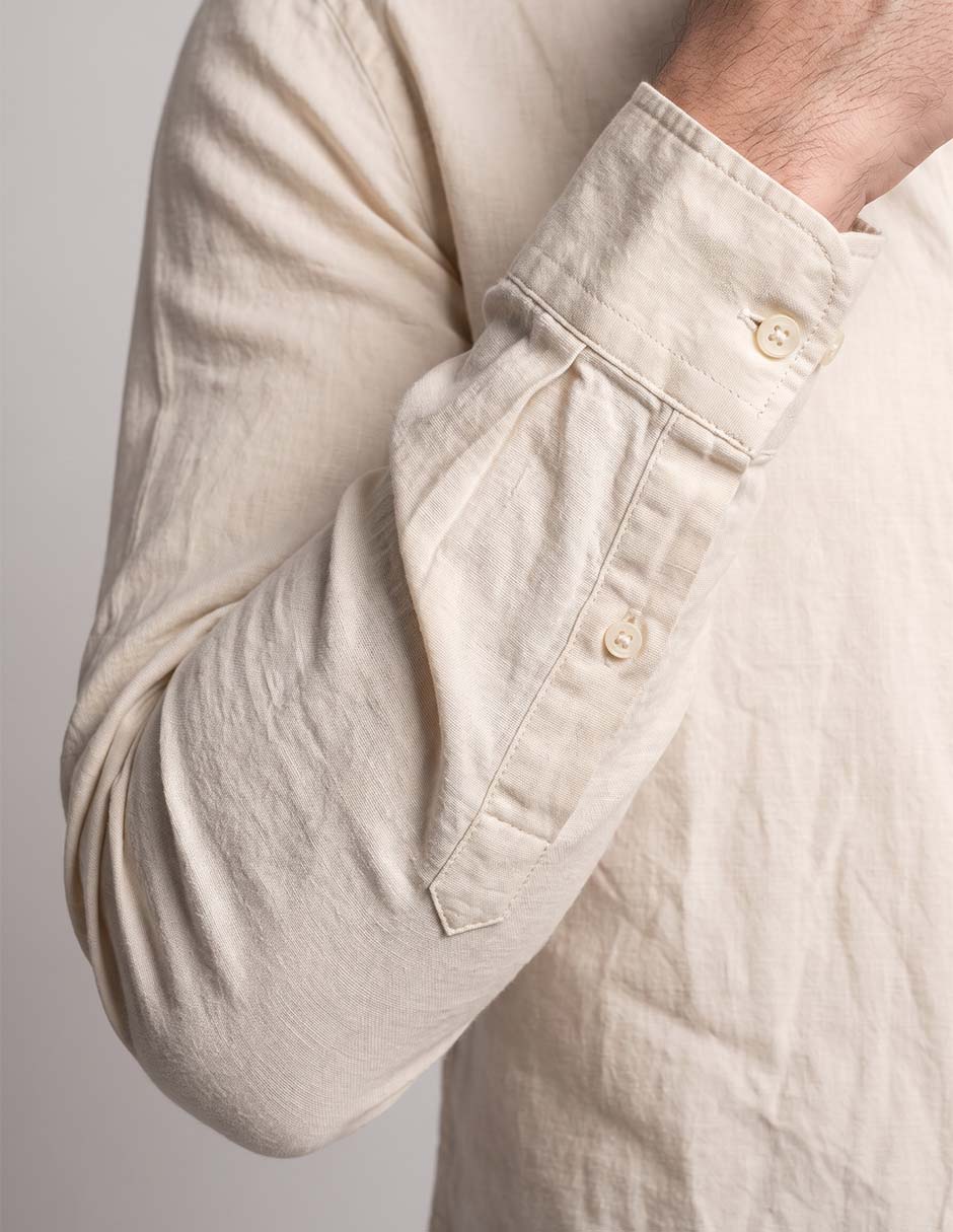 "camisa/sobrecamisa" casual "de" (si aplica) algodón "manga" larga "para hombre" 3