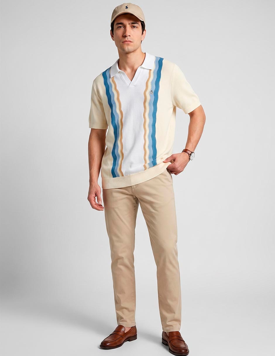 Playera tipo polo para hombre