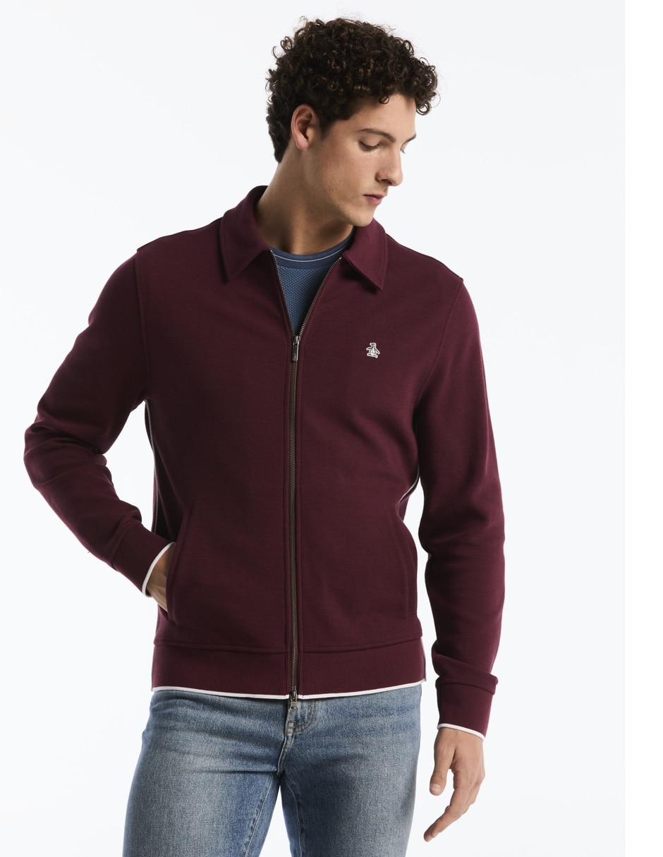 Chamarra casual con bolsillos para hombre Chamarra casual con bolsillos para hombre