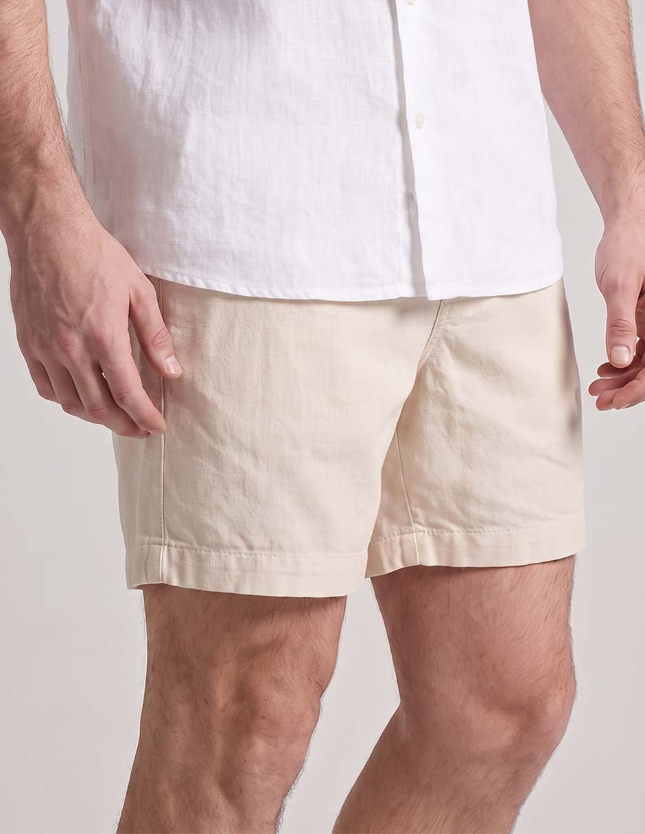 Bermuda de lino para hombre 3