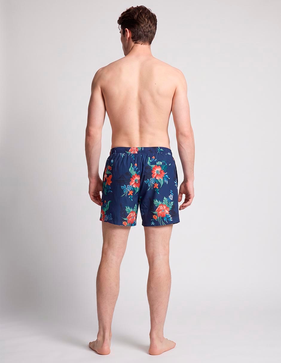 Traje de baño calzón de malla integrado para hombre 2