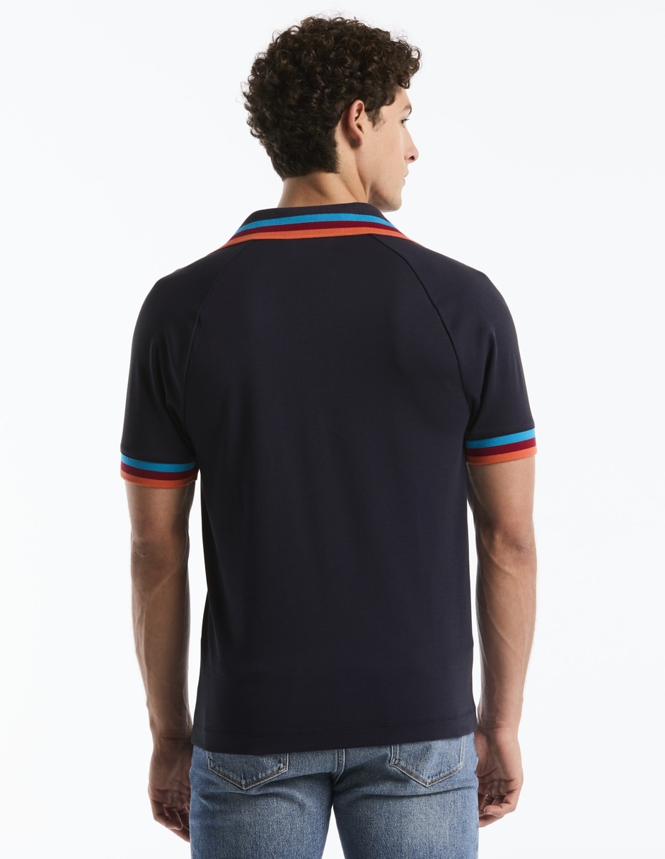 Playera tipo polo polos penguin para hombre
