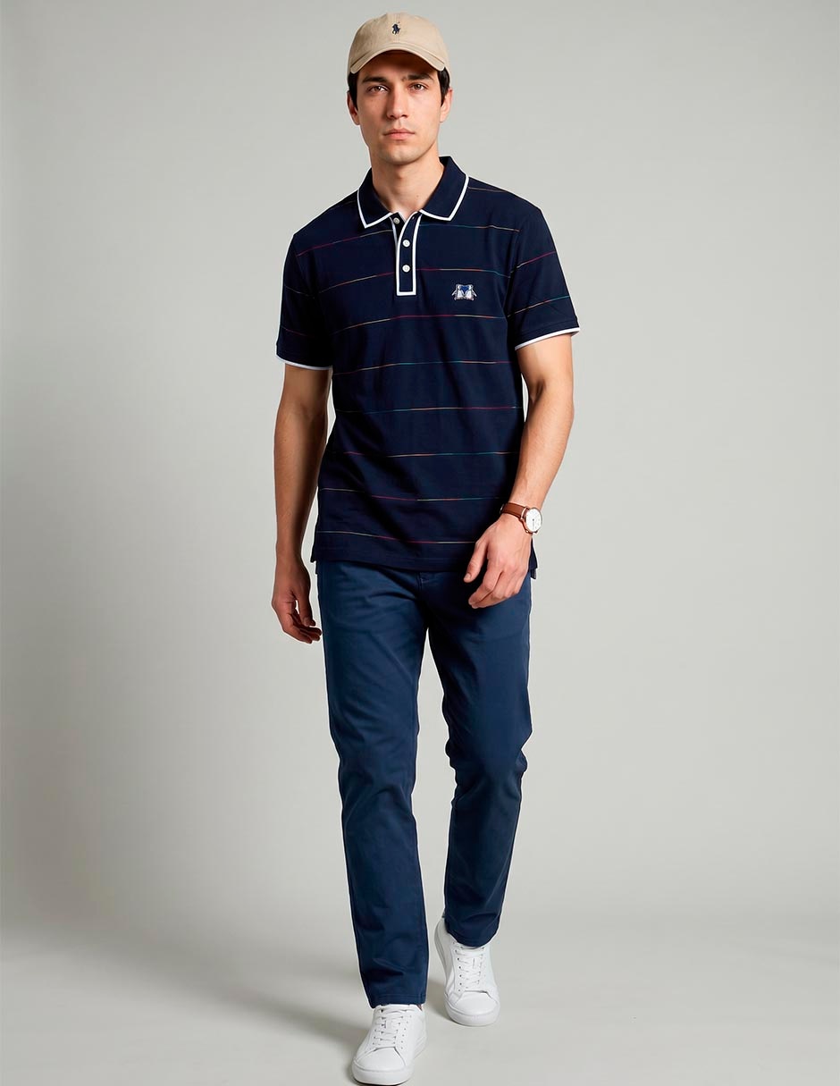 Playera tipo polo para hombre