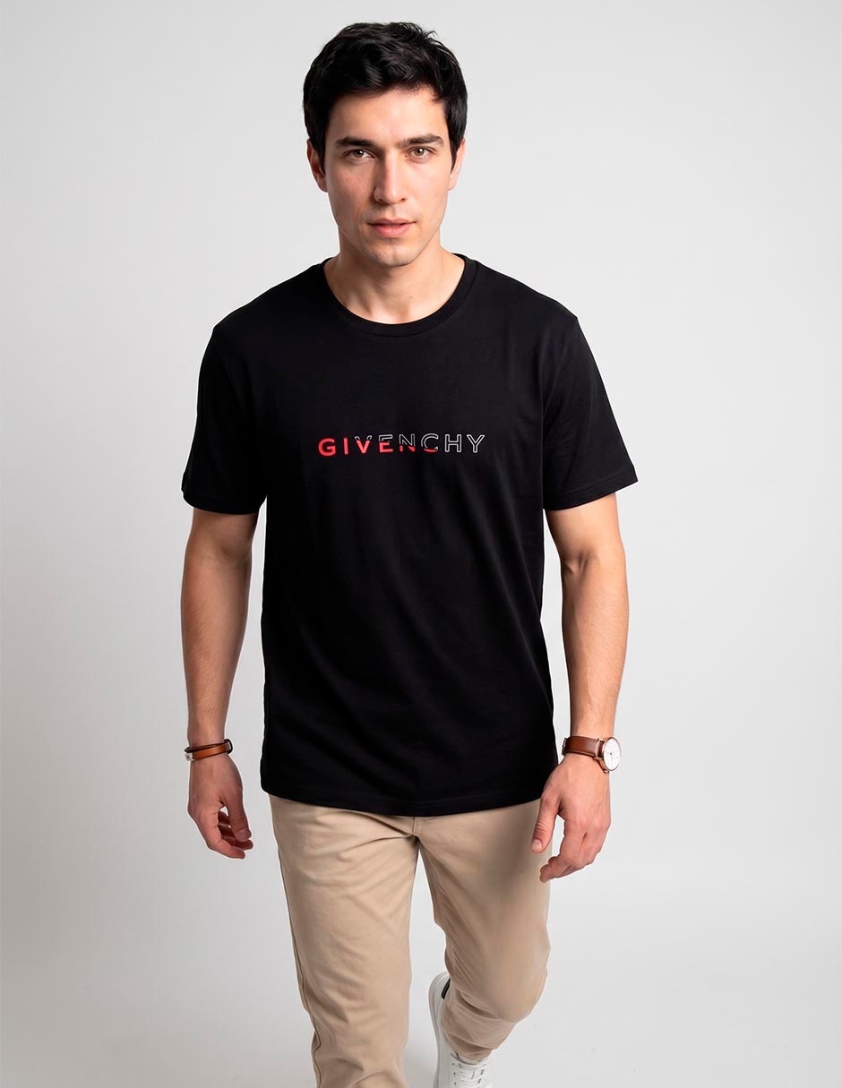 Playera givenchy cuello redondo para hombre