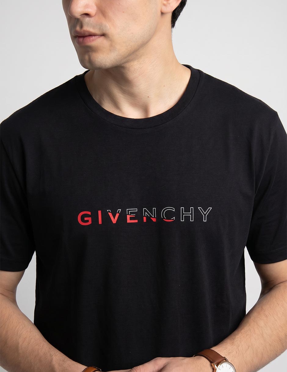 Playera givenchy cuello redondo para hombre