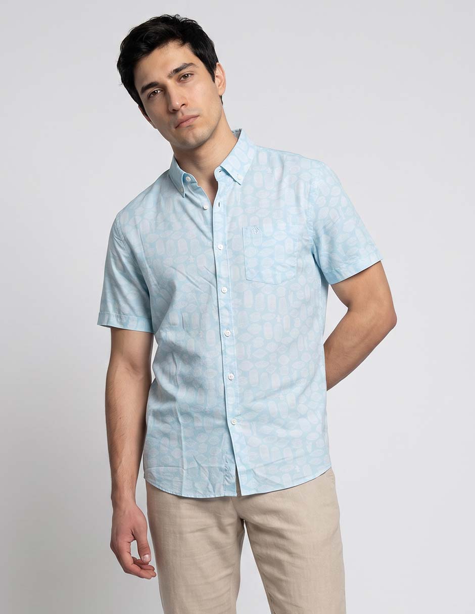 Camisa casual Original Penguin manga corta para hombre
