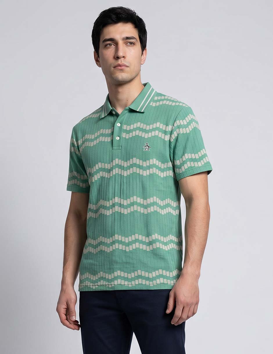 Playera cuello polo para hombre