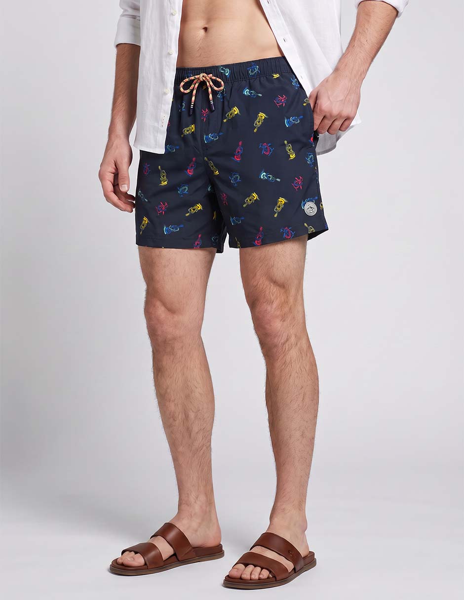 Traje de baño calzón de malla integrado para hombre