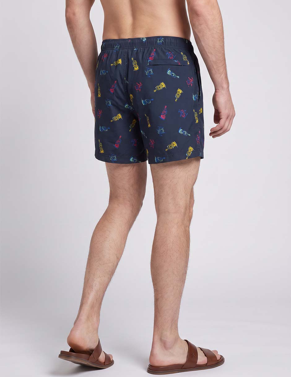 Traje de baño calzón de malla integrado para hombre 2