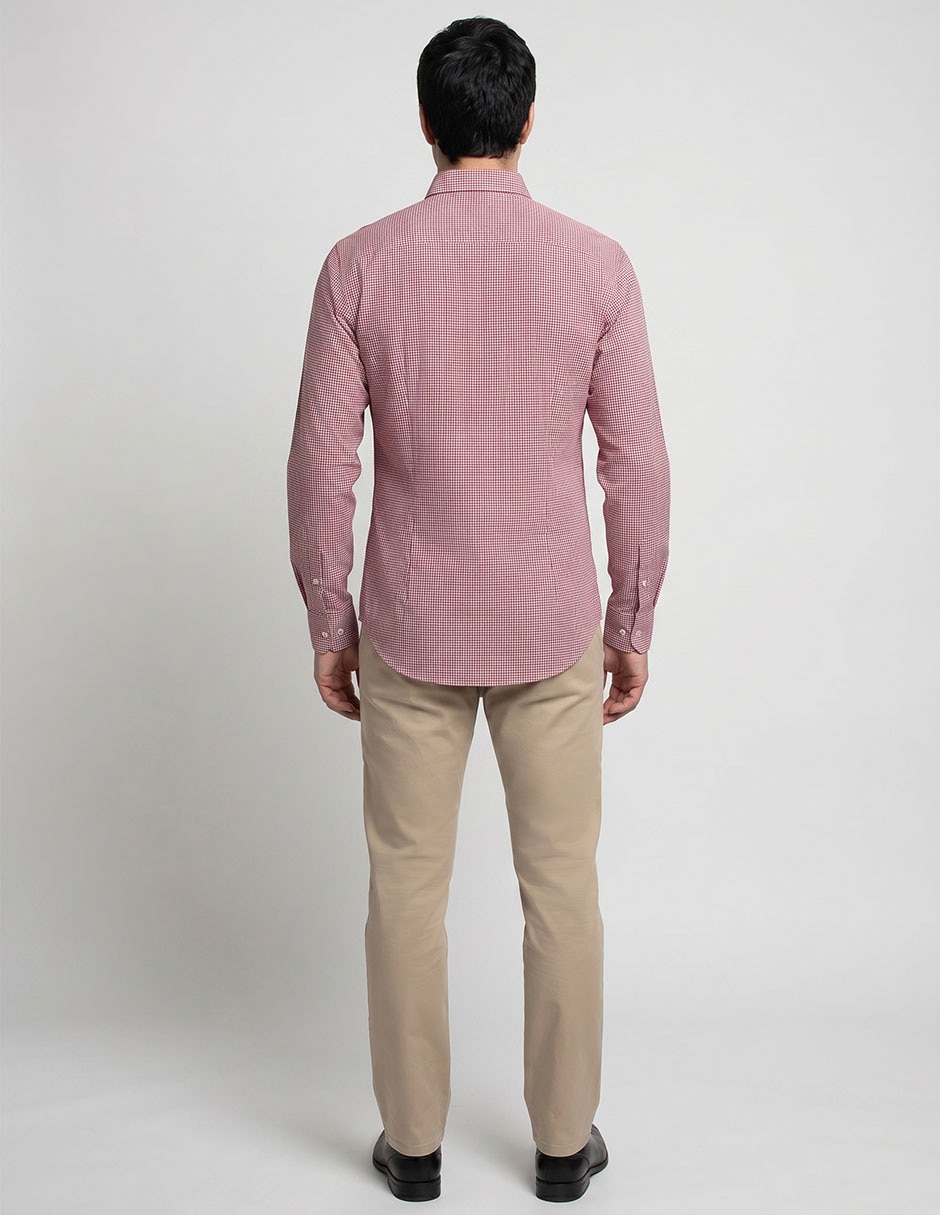 Camisa casual givenchy de algodón manga larga para hombre