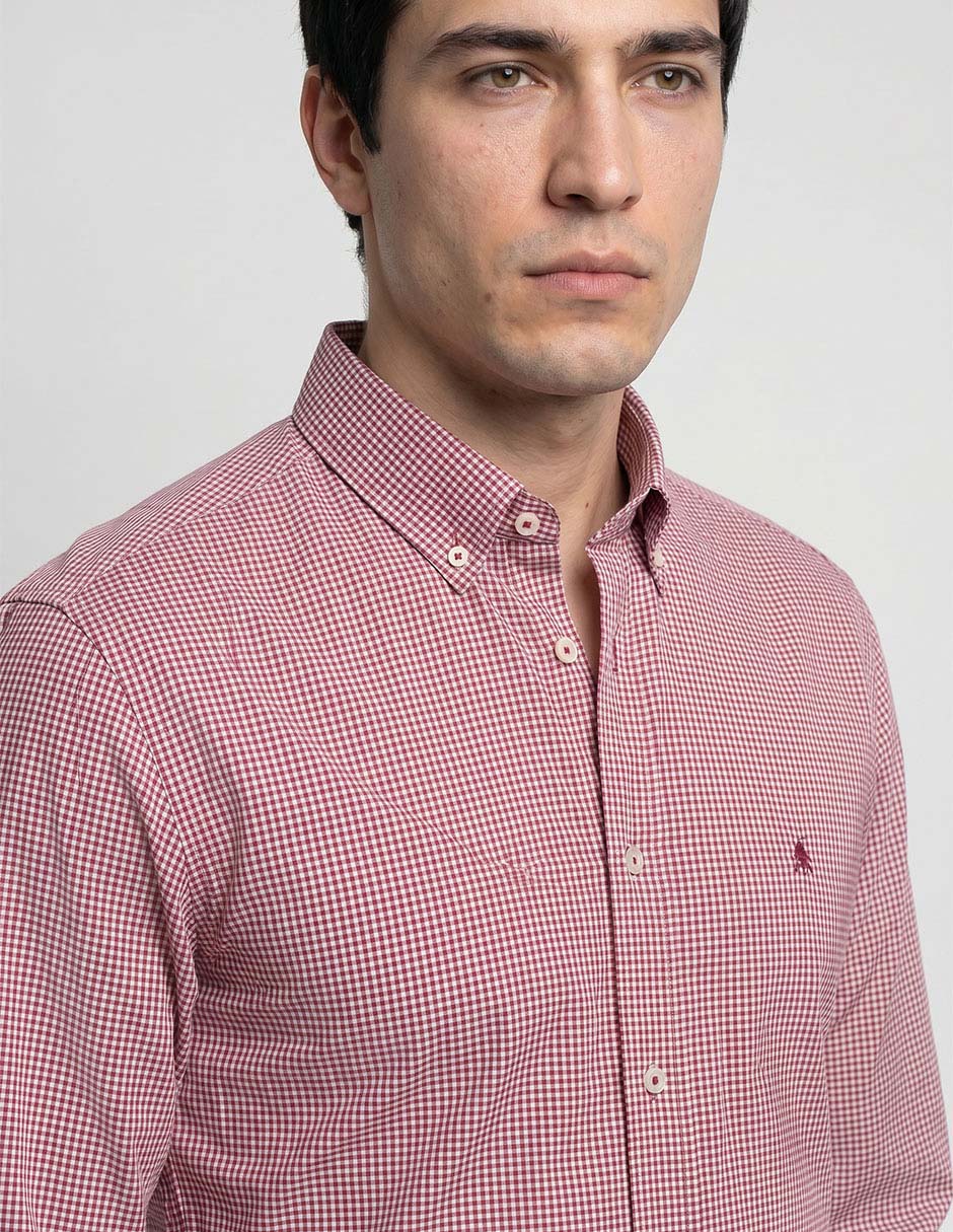 Camisa casual givenchy de algodón manga larga para hombre
