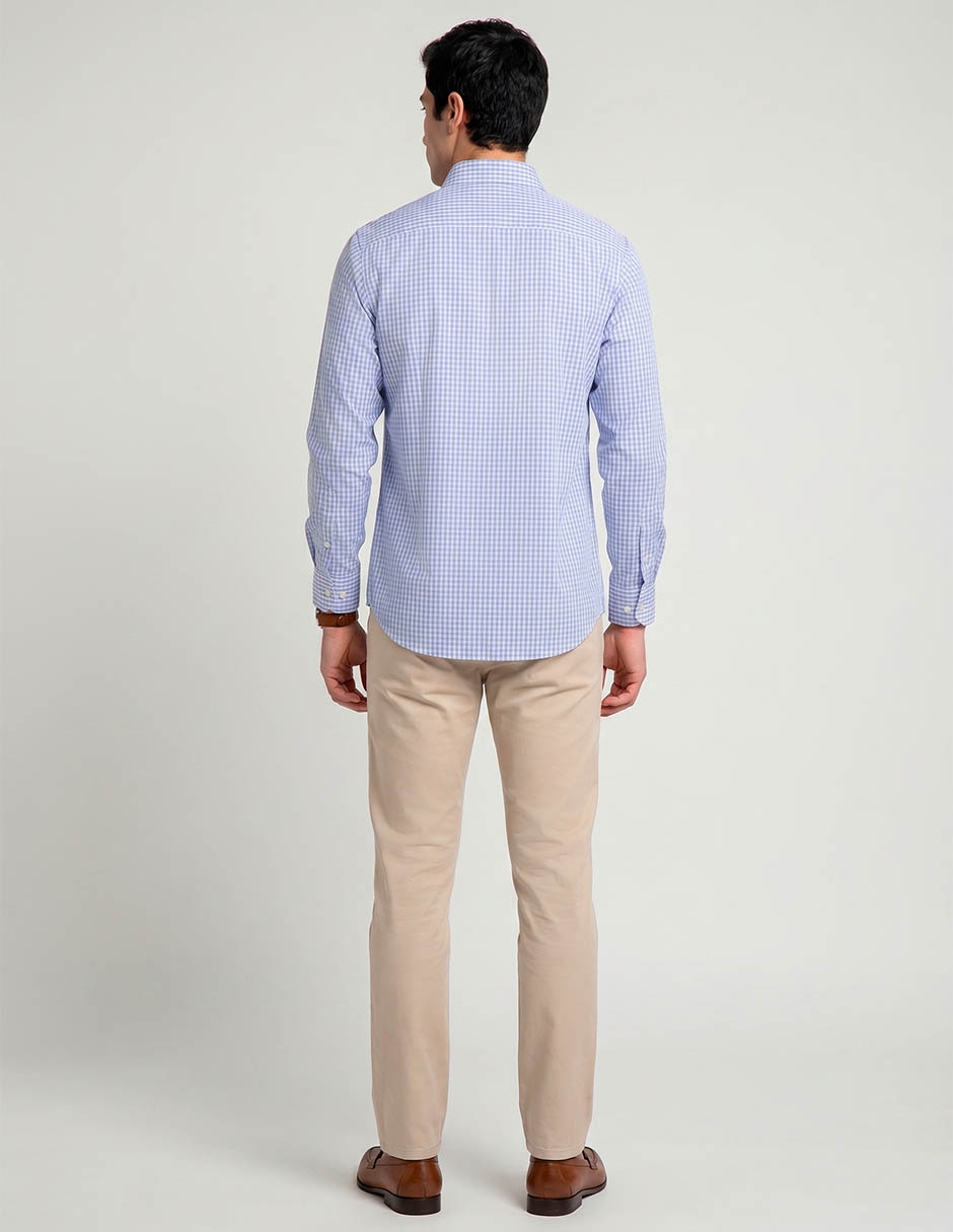 Camisa casual givenchy de algodón manga larga para hombre