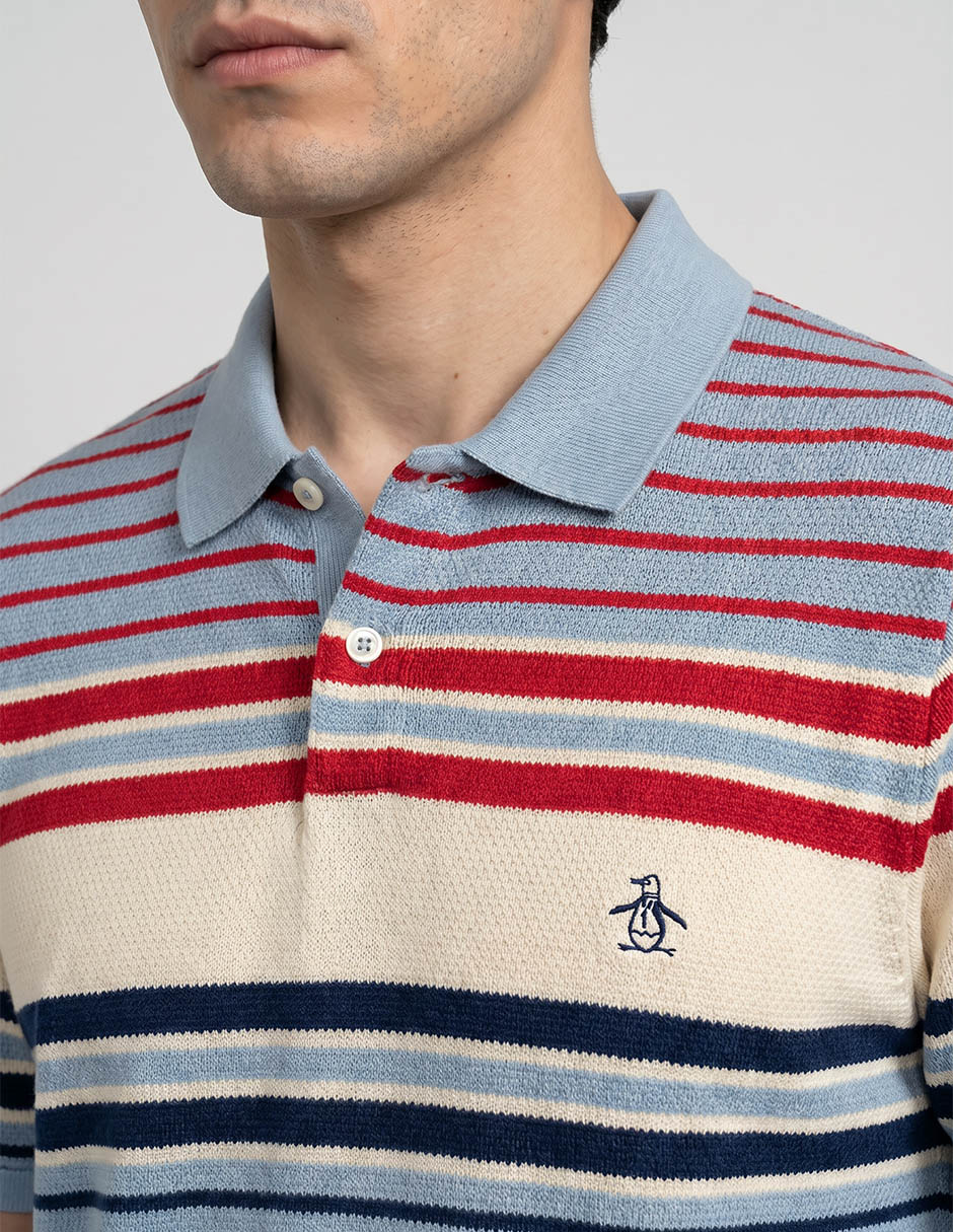 Playera Tipo Polo/Set Playera Tipo Polo Polos Penguin Para Hombre 3