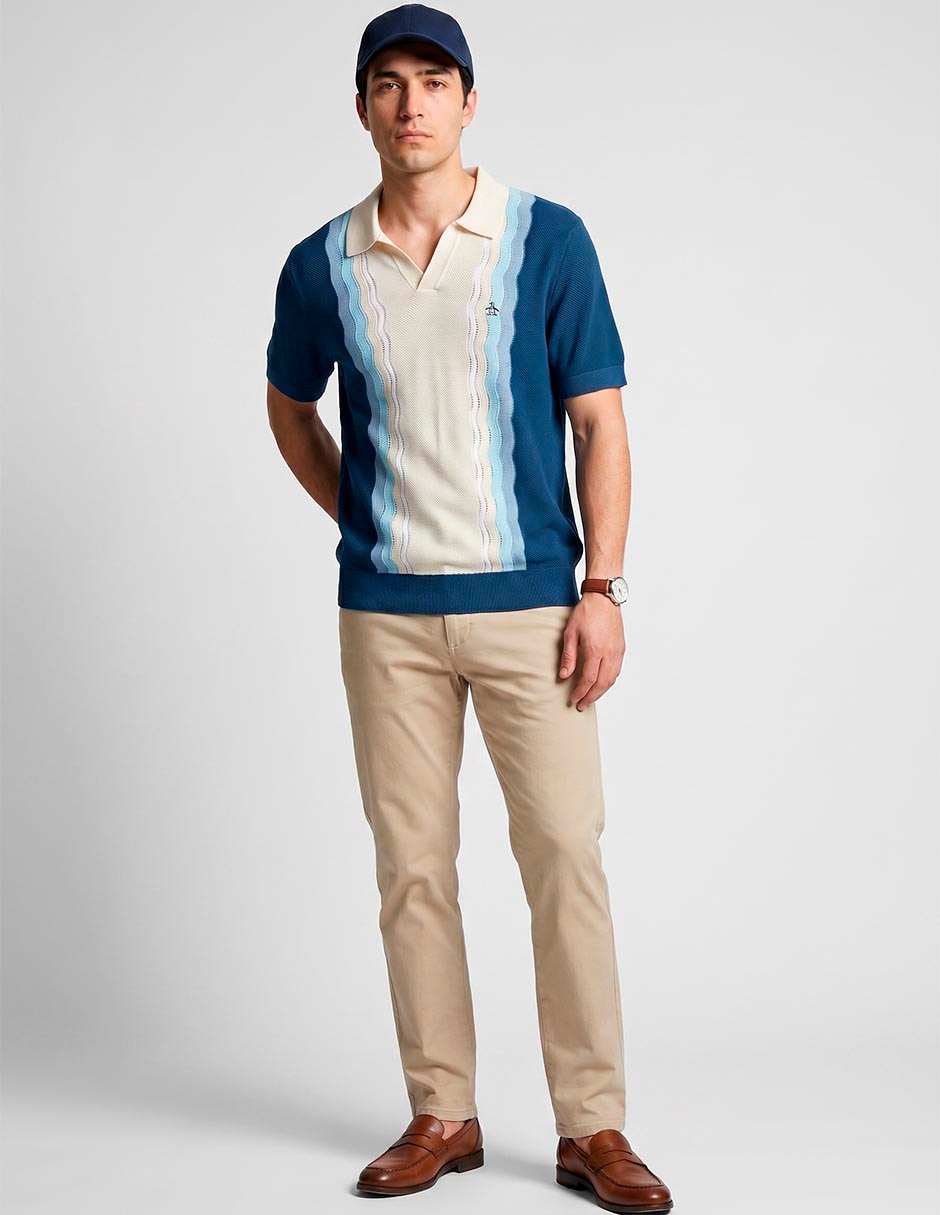 Playera tipo polo para hombre