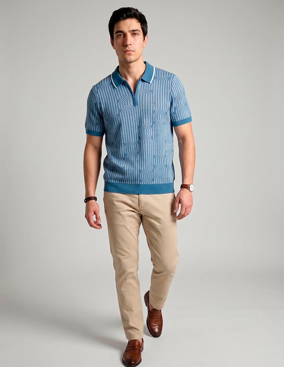 Playera tipo polo para hombre