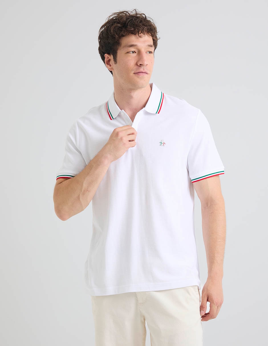 Playera tipo polo para hombre