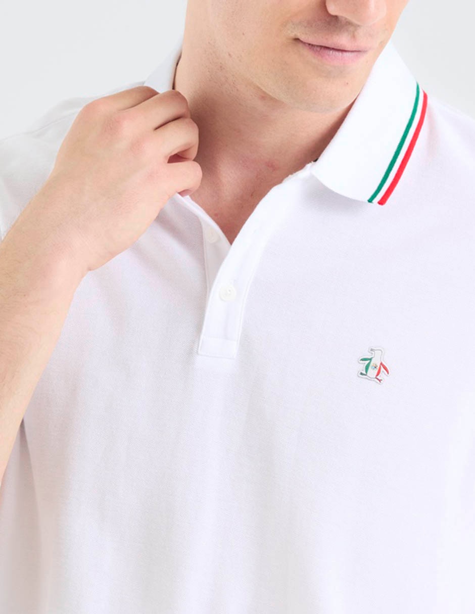 Playera tipo polo original penguin para hombre