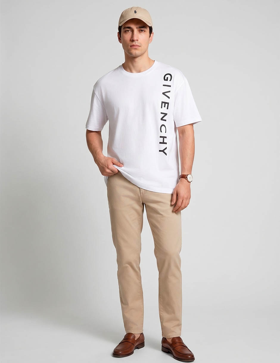 Playera cuello redondo para hombre