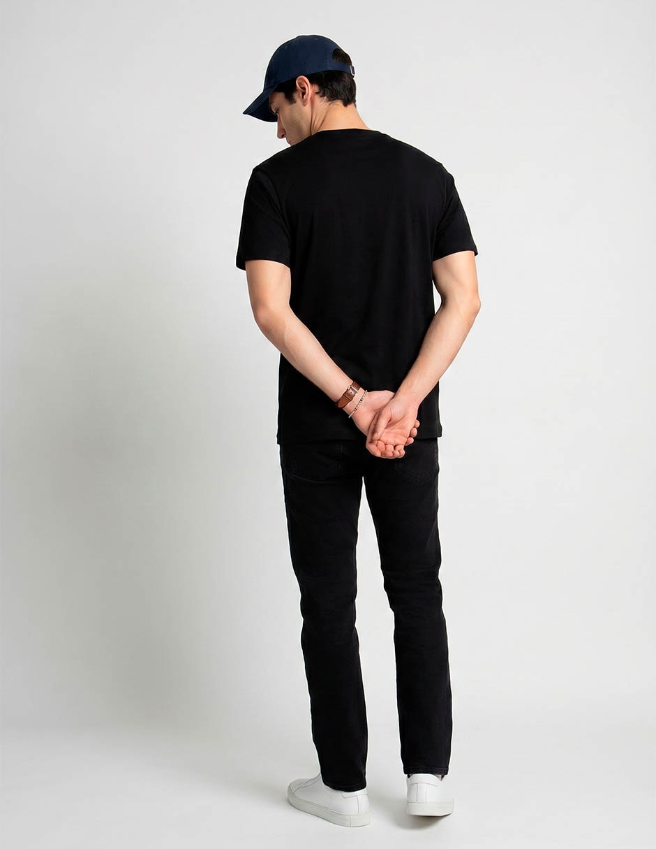 Playera cuello redondo para hombre 2