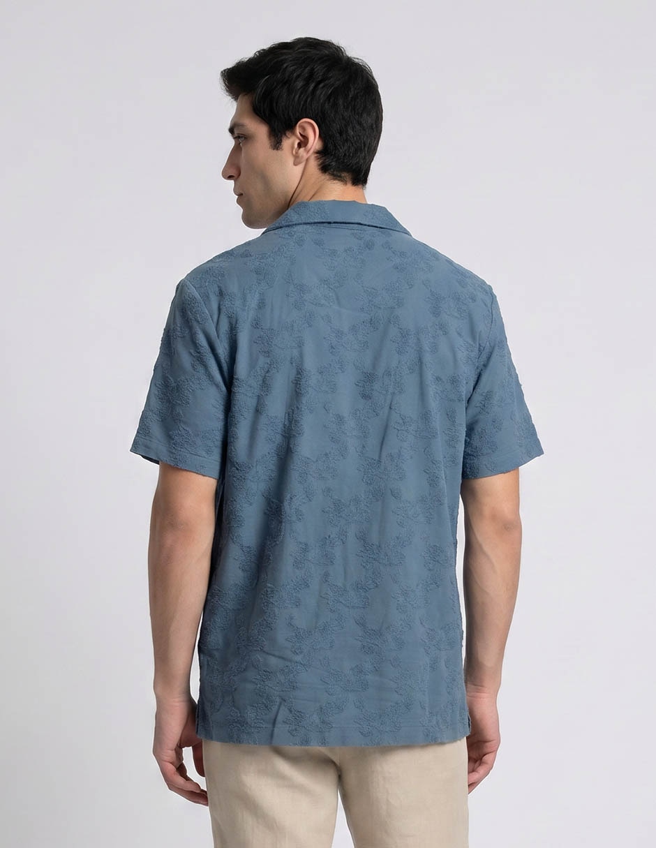 Camisa casual manga corta para hombre 2
