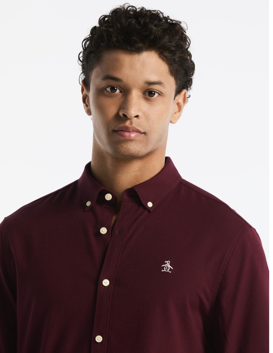 Camisa casual de algodón manga larga para hombre 3