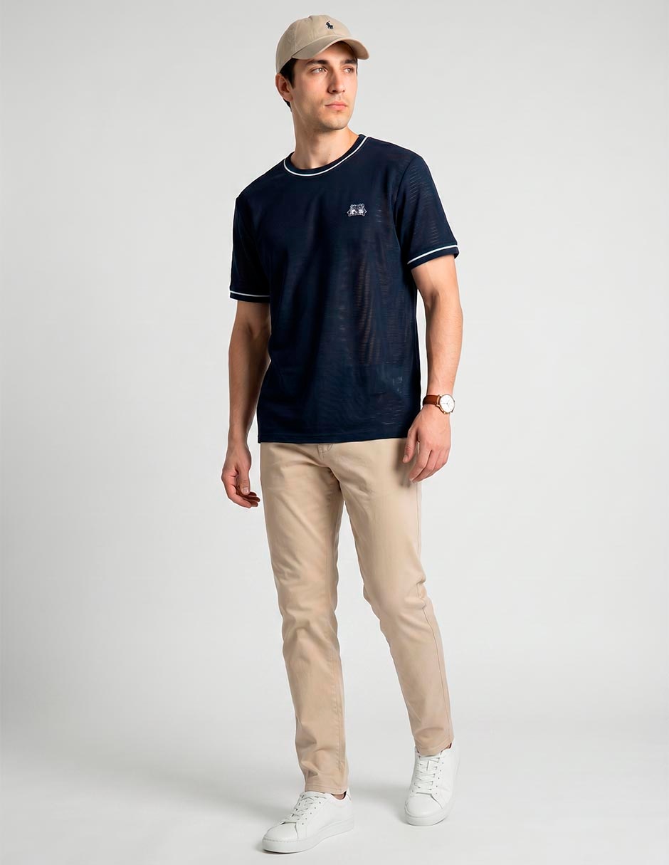 Playera cuello redondo para hombre 3
