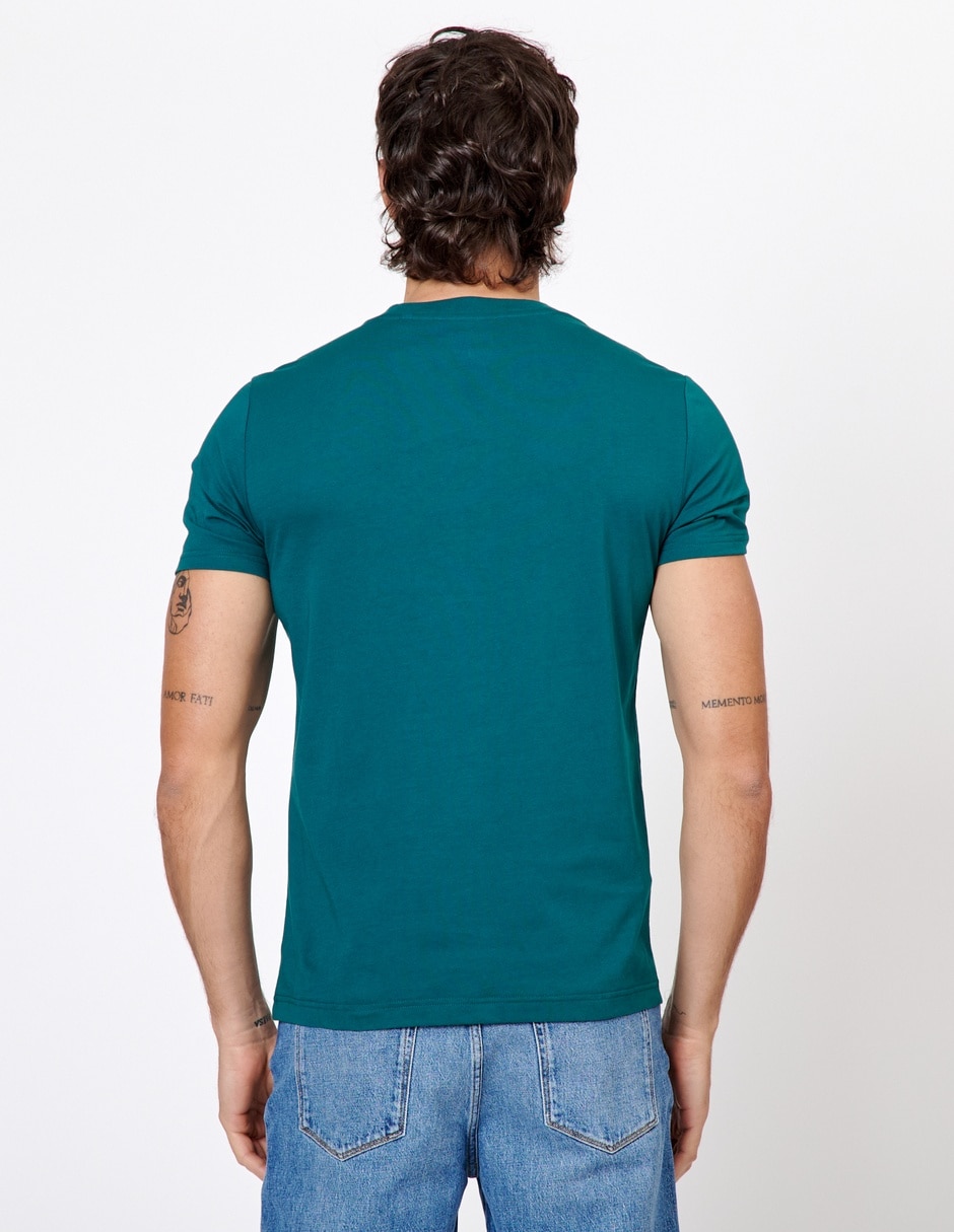Playera cuello redondo para hombre 3