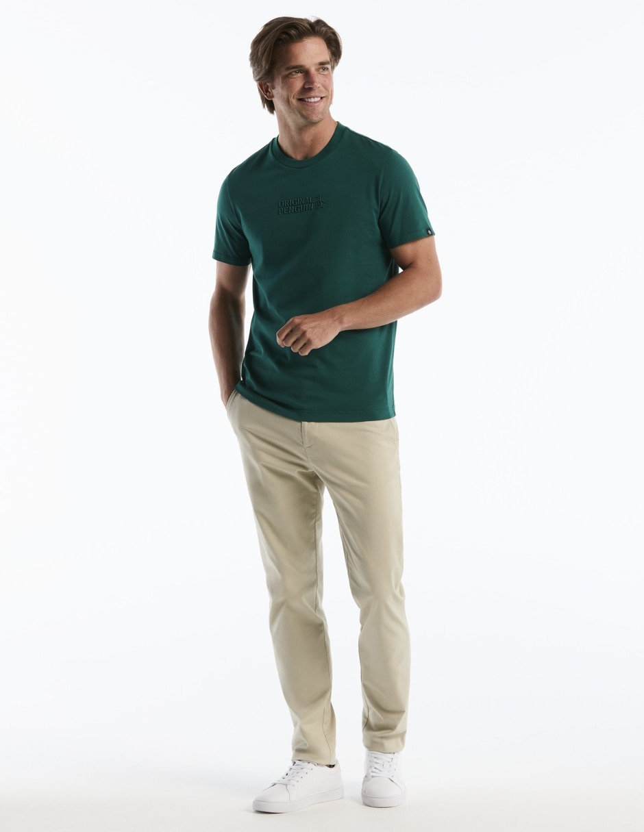 Playera cuello redondo para hombre 4