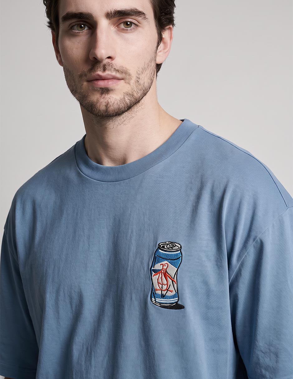 Playera cuello redondo para hombre 2