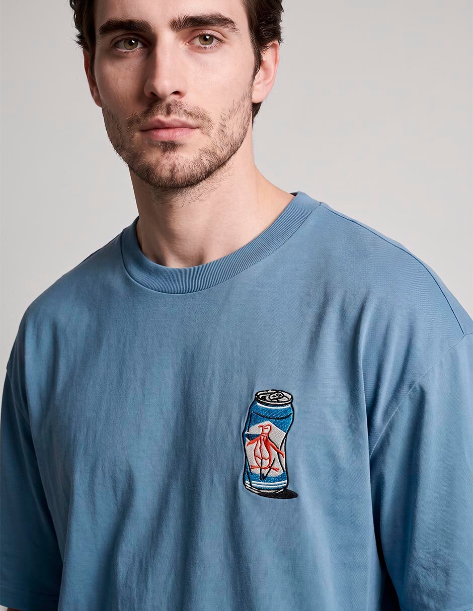 Playera cuello redondo para hombre 4