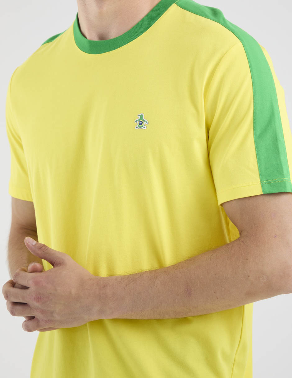 Playera cuello redondo para hombre