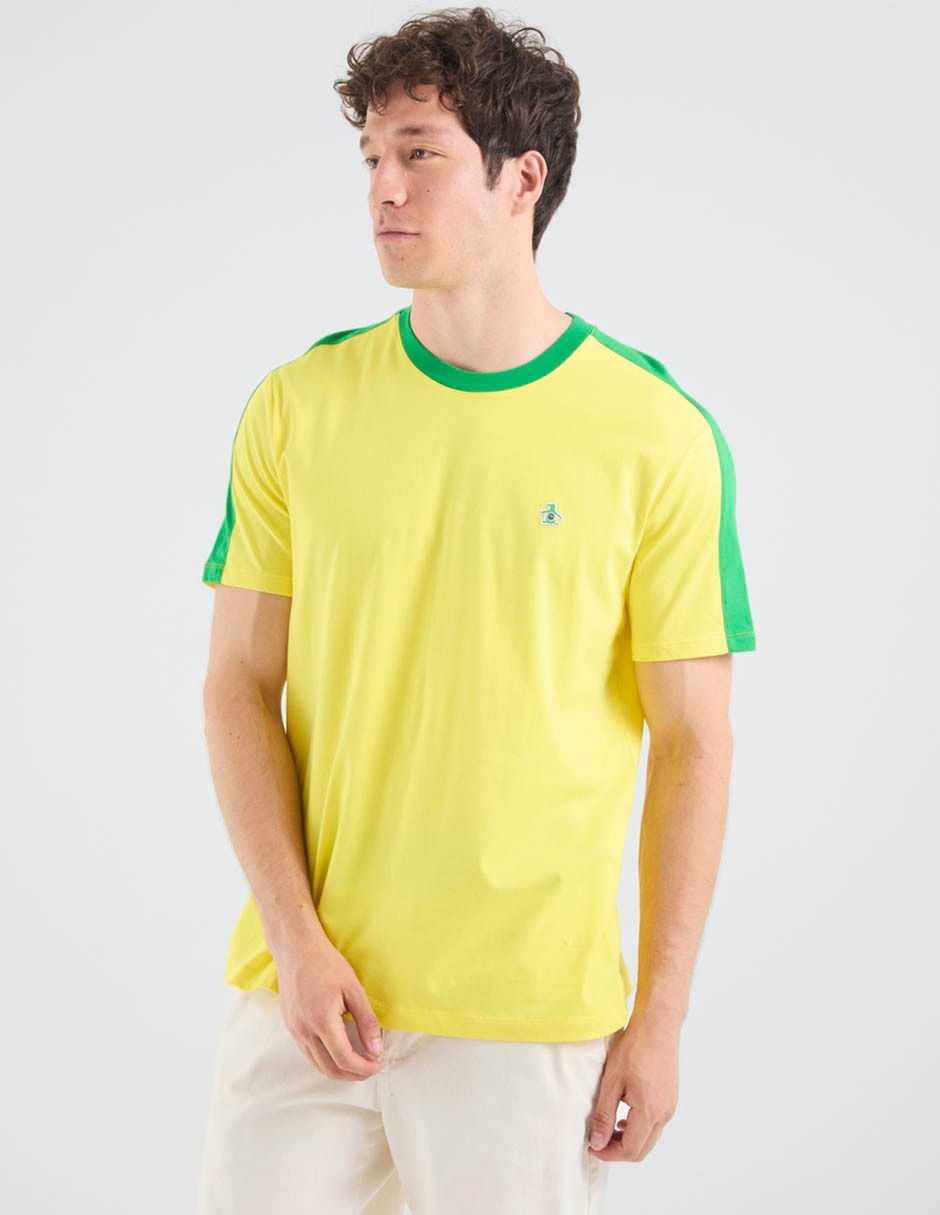 Playera cuello redondo para hombre