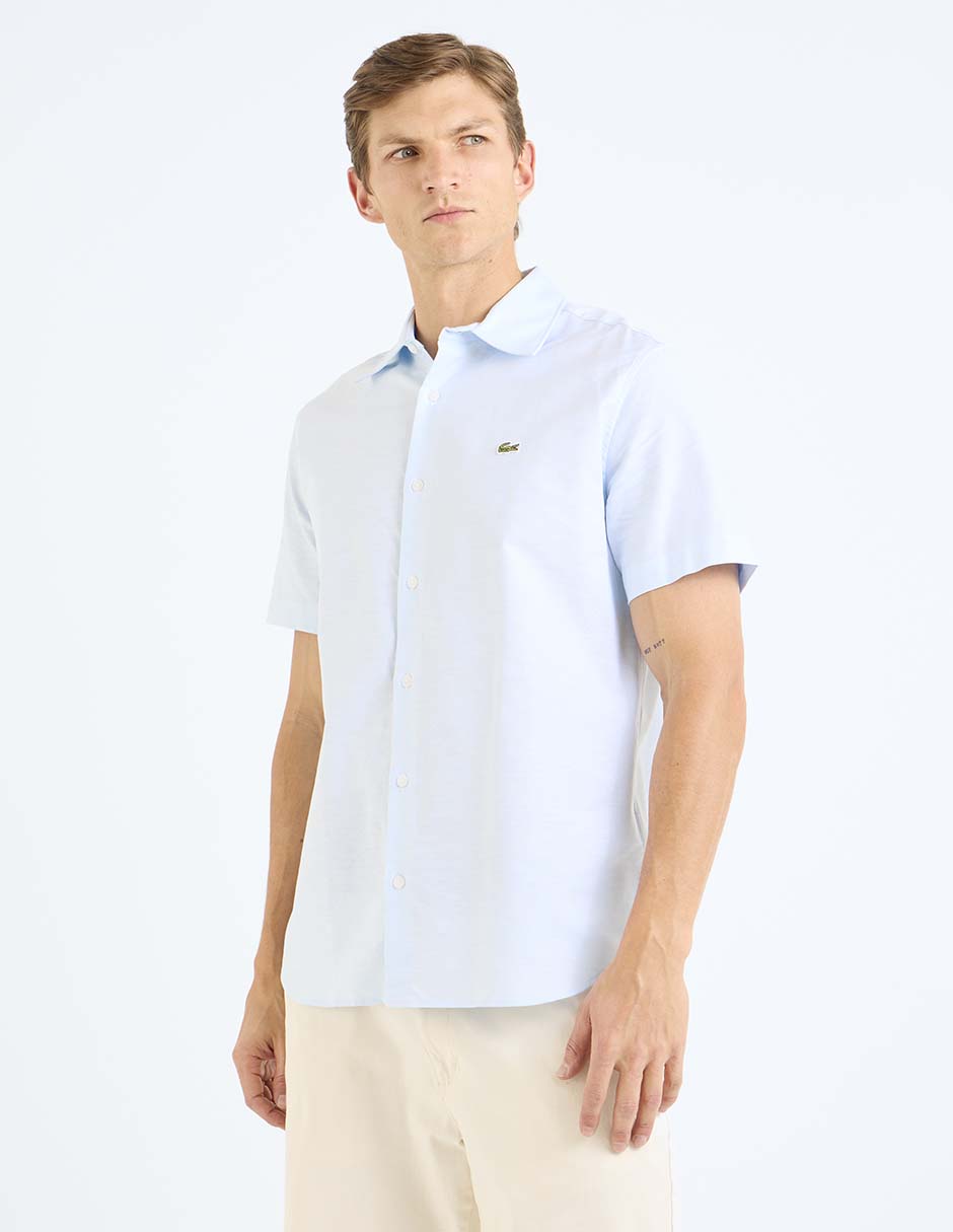 Camisa casual de algodón manga corta para hombre Camisa casual de algodón manga corta para hombre