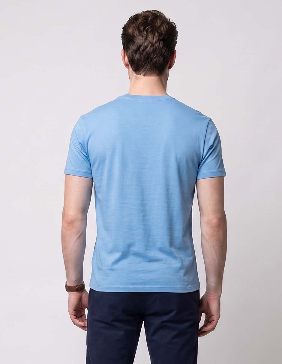 Playera Lacoste cuello redondo para hombre