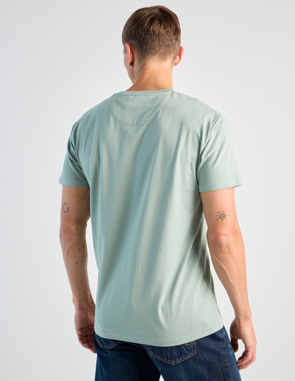Playera cuello redondo para hombre 2