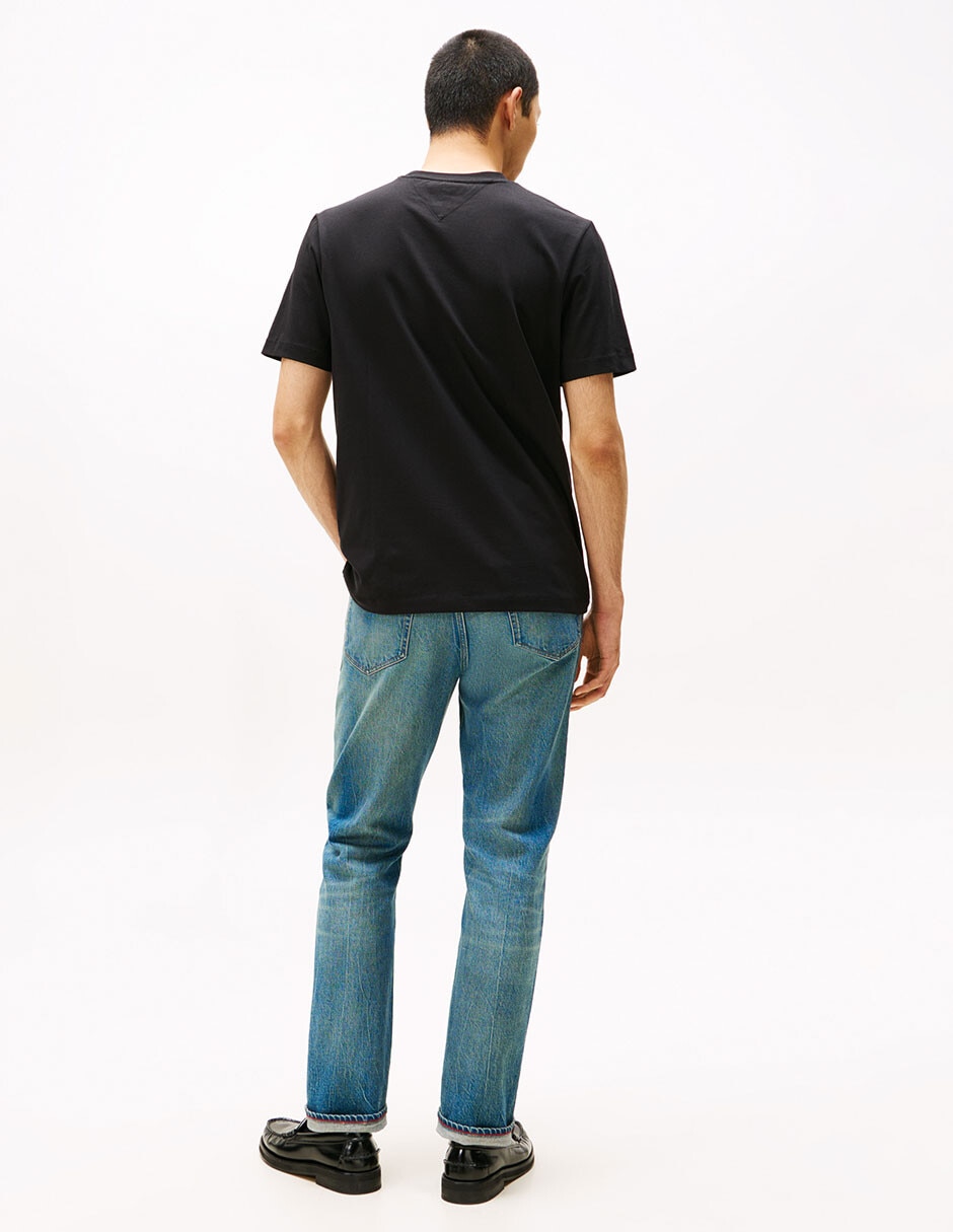 Playera tommy hilfiger cuello redondo para hombre