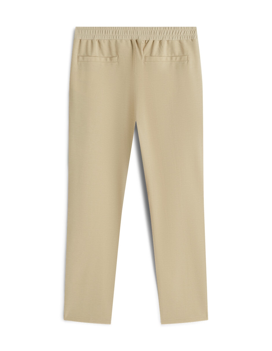 "pants" regular "con" jareta "para hombre" 2