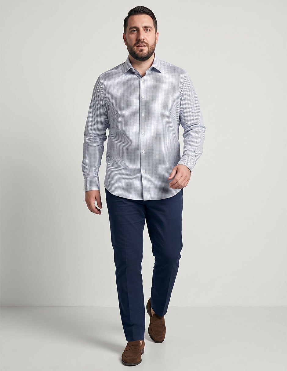 Camisa formal scappimanga larga para hombre Camisa formal scappimanga larga para hombre