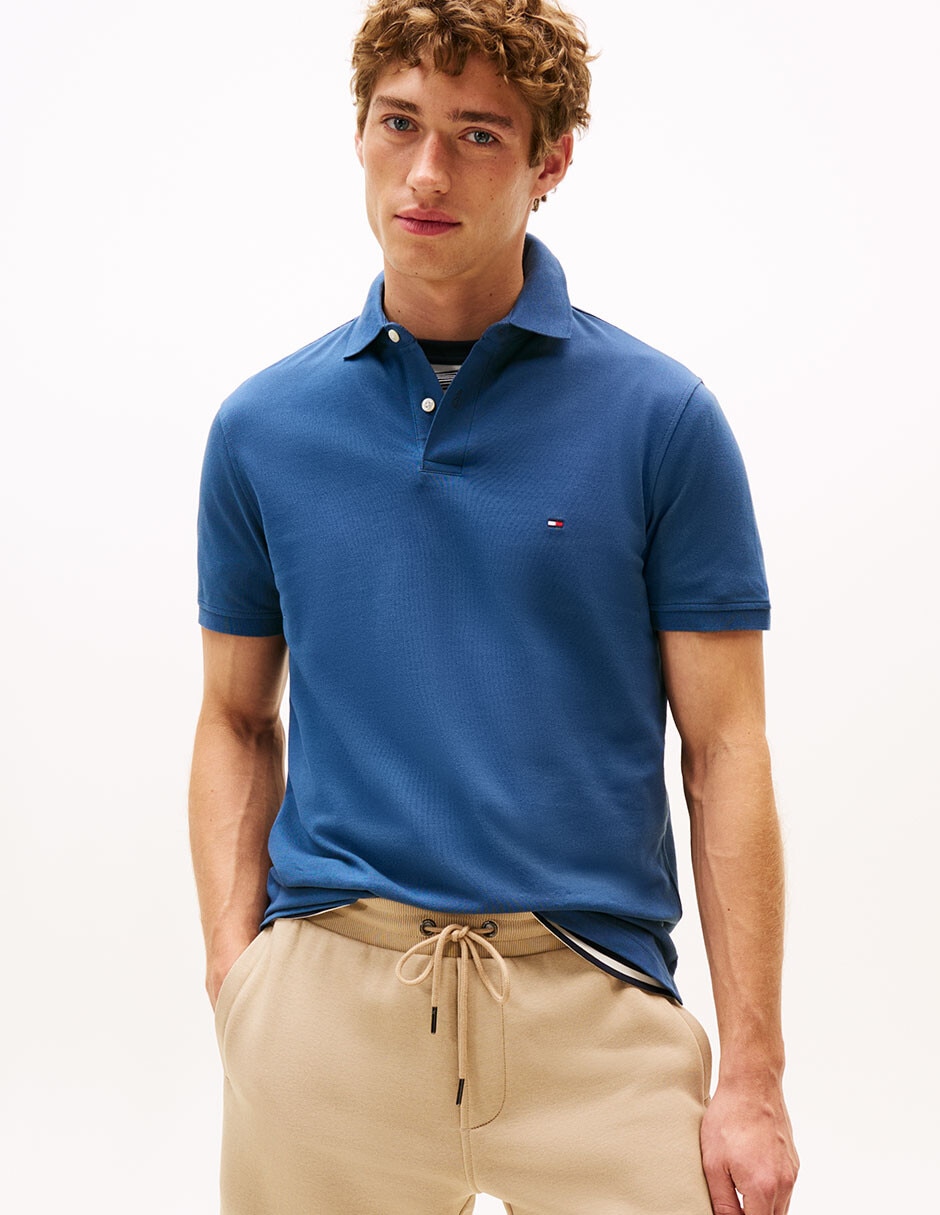 Playera tipo polo hilfiger para hombre