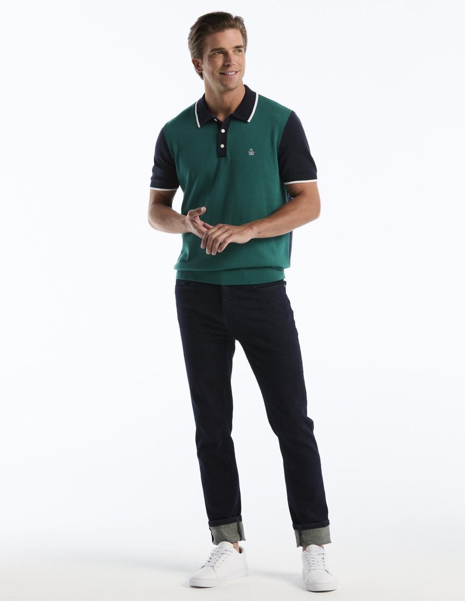 Playera tipo polo polos penguin para hombre 2